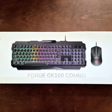 COMBO GK100 MSI Gaming nuevo - Img 127509309