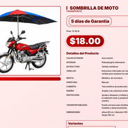 SOMBRILLA DE MOTO . - Img 57567671