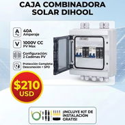☀️ CAJA COMBINADORA SOLAR PROFESIONAL - 2 STRINGS ☀️ - Img 54736395