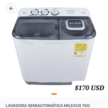 Lavadora semiautomática / 9kg - Img 120167142
