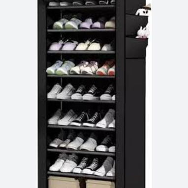 Zapatera de 10 niveles con lona (DH) - Img 122928522