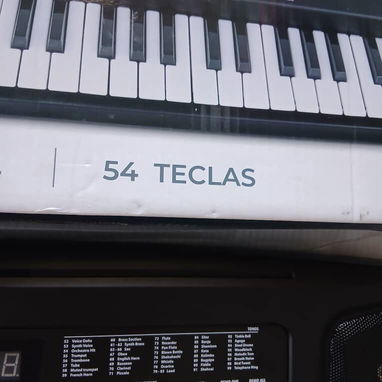 Piano eléctrico trabaja también con pilas 250usd  de 54 teclas ,3 niveles de enseñanza,graba ritmo con percusiones,ampli - 2/3