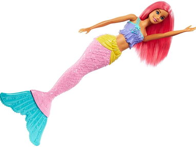 HERMOSA Barbie Dreamtopia Sirena Mágica - Muñeca Original, Sellada en Caja - Img 32802130
