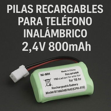 Pilas Recargables de teléfono - 3/3