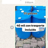 tanque de 55 galones con trasporte incluido - Img 55835270