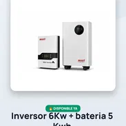 📦 *Inversor 6Kw + bateria 5 Kwh* - Img 56009354