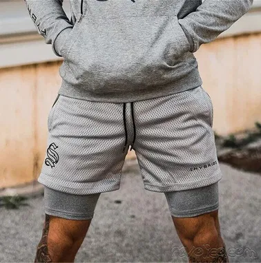 ⚡SHORTS UNISEX PARA ENTRENAMIENTO EN GIMNASIO - Img 91077930