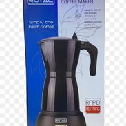 CAFETERAS ELÉCTRICA METÁLICAS DE 3 Y 6 TAZAS ROYAL - Img 55286801
