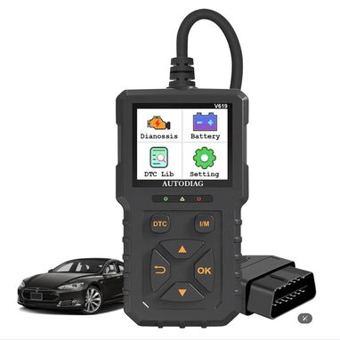 Escáner de diagnóstico para autos OBD2 V619 - 2/2