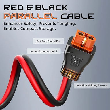 Cable solar para ecoflow, original. 2 metros - Img 120139487