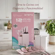 Set de 12 Utensilios de Cocina Mystic - Img 57838196