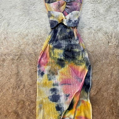 Vestidos de dos piezas, de nudo, conjunto enguatadas crepé y más - Img 124842298