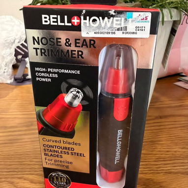👇Recortadora Inalámbrica para Nariz y Oídos 🇺🇲ORIGINAL MARCA Bell+Howell - Img 124481812