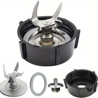 Kit de repuestos para batidora Oster! A estrenar. Rosca, cuchilla, coplin con vástago y junta de goma! Full - Img 115637627