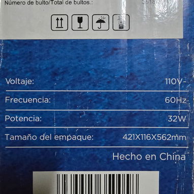 Ventilador de pedestal 16" marca Midea 32W 🏠 38 USD - 2/2