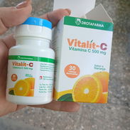 Vitamina C, 30 pastillas masticables sabor naranja - Img 56388192