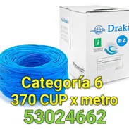 💯 Cables de Red Categoría 6 con sus puntas puestas 💯 con garantía 🔥 Calidad garantizada 🥳 - Img 50817945