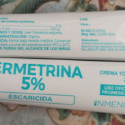 Permetrina en crema al 5% tubo de 30g en 1000 cup - Img 56082458