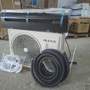 Split de 1 tonelada 110v Milexus Evaporador Color Frente Negro Precio $390 USD con transporte Incluido Garantía - Img 57362017