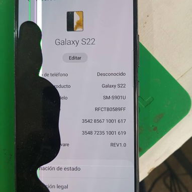 Samsung S22 roto x pantalla ,,funciona al 100 nunca ss a abierto - 3/3