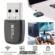 UNION DE RED RJ45 -ADAPATADOR USB WIFI 6 PARA PC O LAPTOP - Img 56053597
