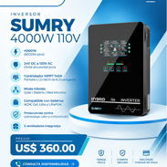 Inversor Sunry Nuevo 4000w potencia 110 v!!!!!! - Img 58421436