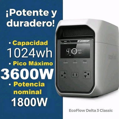 Ecoflow Delta 3 Clásica al mejor precio - Img 121819983