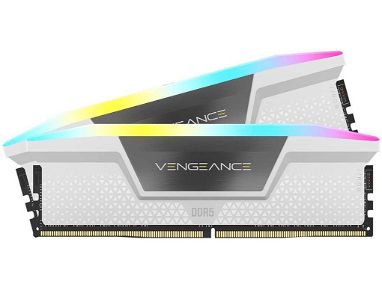 0km✅ RAM DDR5 Corsair Vengenance RGB 32GB 6000mhz White 📦 Disipadas, 2x16GB, CL36 ☎️56092006 - Img main-image-45445318