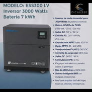Kit solar inversor 3Kw batería 7kWh 4 paneles 590W - Img 57987807