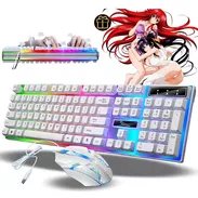 Combo de teclado mouse y teclado RGB. 22 Usd - Img 55176732