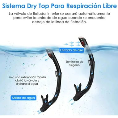 Set de snorkel y  buceo para adultos - Img 123614238
