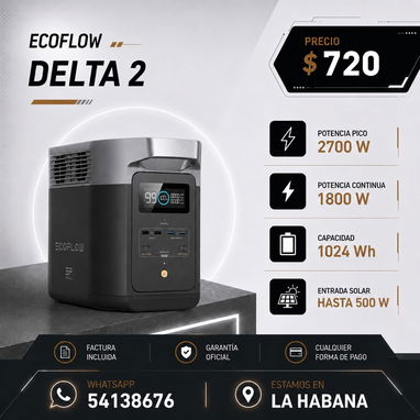 Paneles y Estaciones de energía portátiles en La Habana - Oferta Relámpago (kinetica) - Img 127253111