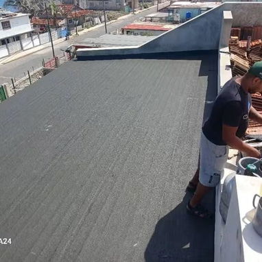 Montaje y reparación de techos  con mantas asfarticas granuladas - 6/10