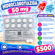 Hidroclorotiazida 50 mg (10 tab)-$500 H.E - Img 57885537