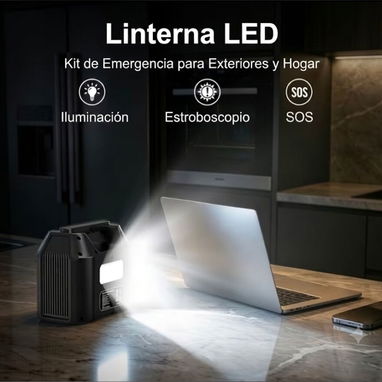 Estación de energía portátil 150W con batería LiFePO4 - 3/3