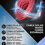 Cable Solar 10AWG - Img 58036979