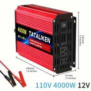 Convertidor Inversor de onda sinusoidal pura 12v - 110v / 4000w. 140 USD - Img 57875837