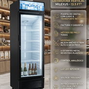 EXHIBIDORA MILEXUS 13.5 PIES | $650 USD | TRANSPORTE INCLUIDO | FACTURA Y GARANTÍA | ILUMINACIÓN LED Y LLAVE DE SEGURIDA - Img 58003395