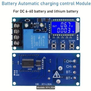 MÓDULO DE CONTROL DE CARGA Y PROTECCIÓN PARA BATERÍA CON INTERRUPTOR DE TIEMPO DE CARGA - Img 122946558