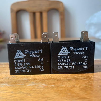 PIEZAS DE SPLIT Y REFRIGERACION: CAPACITOR, TERMICO,RELAY,RODAMIENTOS - Img 116183908