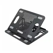 Soporte Ergonómico Unno Tekno Para Laptop Ajustable 8 Niveles 360° Antideslizante Con Soporte Para Teléfono - Img 53076614