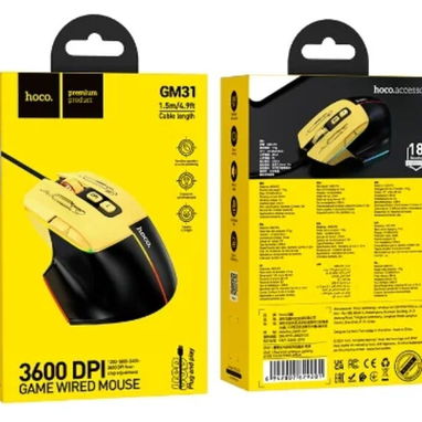 Ratón Gamer con Cable GM31 Iluminado | 7 botones. MOUSE Gamer - 3/3