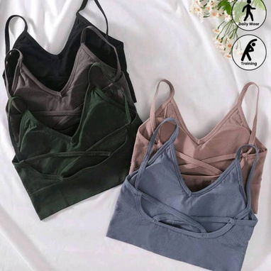 Ropa deportiva de mujer Shein. Licras largas y cortas levanta glúteos. Monos enterizos, tops cortos y pullovers - 7/10
