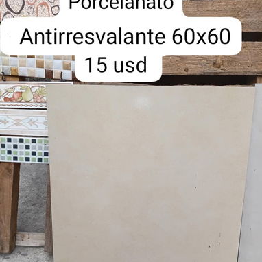 Losas importadas antirresbalantes  , entre otros . - 4/6