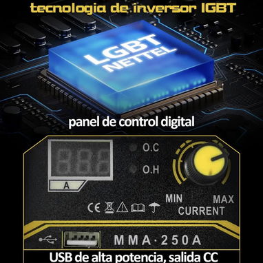 Planta de soldar inverter 110v/220v, con sus aditamentos - Img 123132637