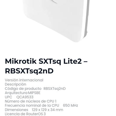 Redes, Router, Switch, poe nanos, mikrotik cable red categoría 6 con punta, antenas y mas 0km garantia soy tienda física - 8/10