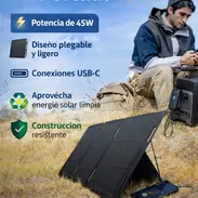 - Panel Solar EcoFlow 45W Port. - Img 55743650