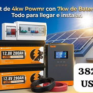 Kit de 4kw Powmr y 7kw de batería Ecoworty - Img 56992643