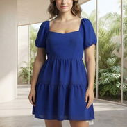 ⚜️VESTIDO ELEGANTE AZUL⚜️3500 cup - Img 57937406