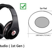 PAD para Audífonos, Beats Studio ( 1st Gen),Ear Pad - Img 57017173